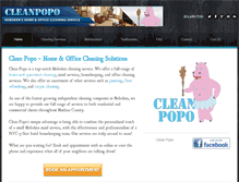 Tablet Screenshot of cleanpopo.com
